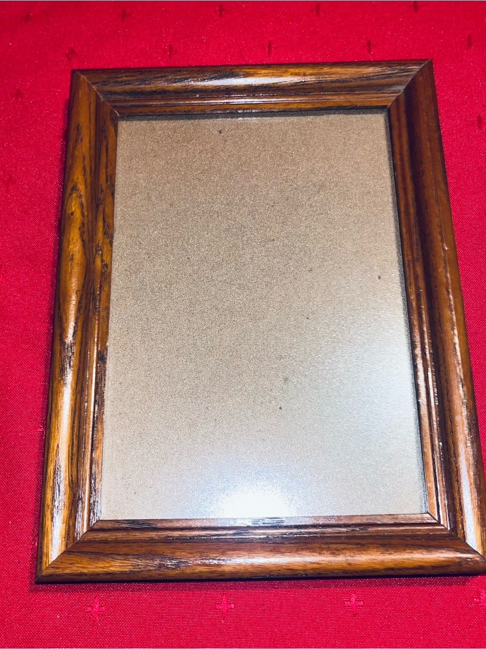 Vintage Wooden Picture Frame in Brown